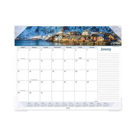 AT-A-GLANCE 22 x 17" Desk Calendar, Seascape 89803